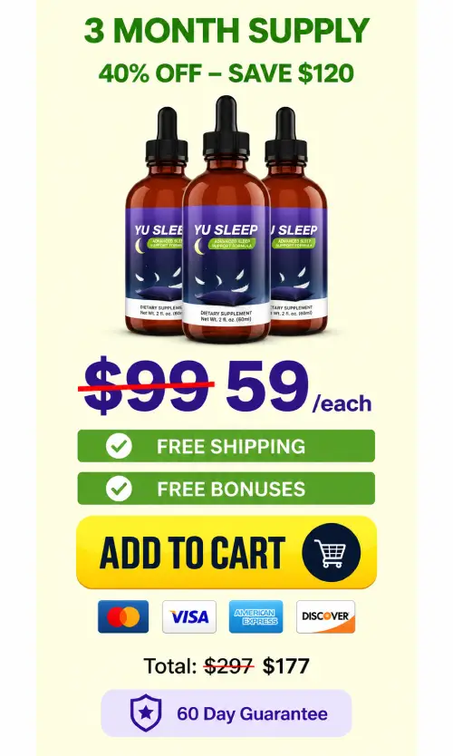 Yu Sleep 3 Bottles Most Popular Package