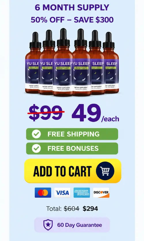 Yu Sleep 6 Bottles Best Value Package